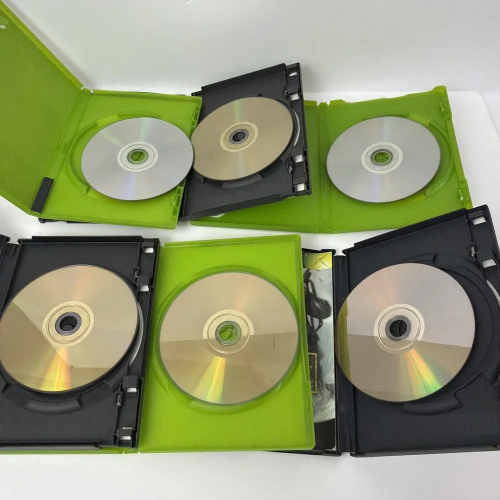 Original Xbox Sports & Action Game Lot of 6 Madden Medal of Honor Untested